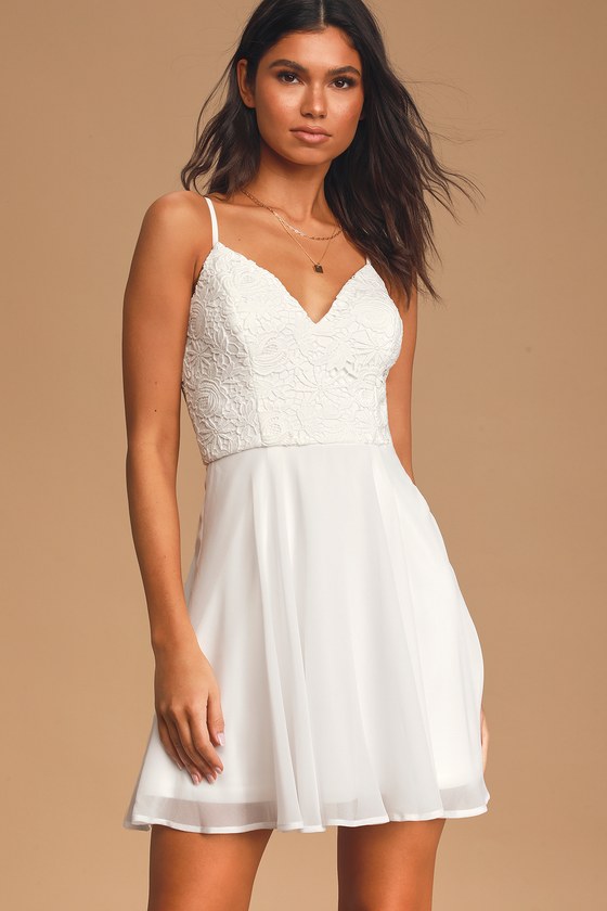Cute Little White Dresses for Women ...